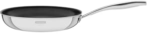 Tramontina Grano Non-Stick Frying Pan Stainless Steel for Induction, Electric, Gas and Ceramic Glass Hobs, ‎Cookware, Kitchen, 30 cm, 3.4 litres, 62155307