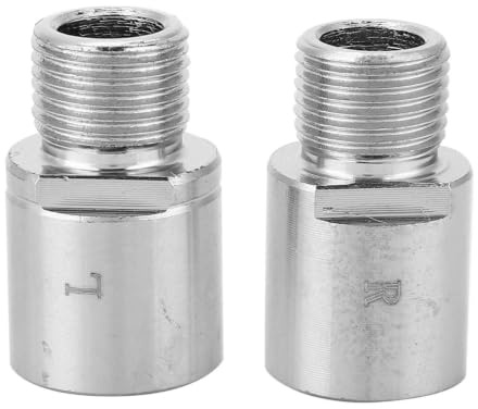 Bike Pedal Extender 3.2 * 2 * 2cm 1 Paar Stahl Fahrrad Fußpedal Abstandhalter für Rennrad Mountainbike Gewinde 9 / 16in