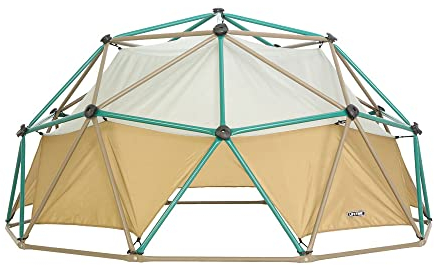 Lifetime Kletterkuppel für Kinder inklusive Zelt | 305x305x152 cm | Geodome & Outdoor Klettergerüst | Gartenspielgerät