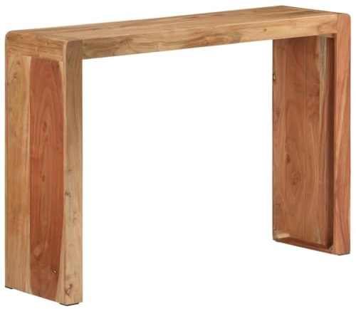 vidaXL Konsolentisch 110x30x76 cm Massivholz Akazie