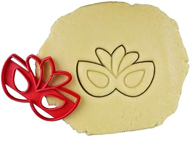 3DKOUPE - Emporte-pièce Masque du nouvel an - Thème Nouvel An - Couleur au choix - Conçu et fabriqué en Europe