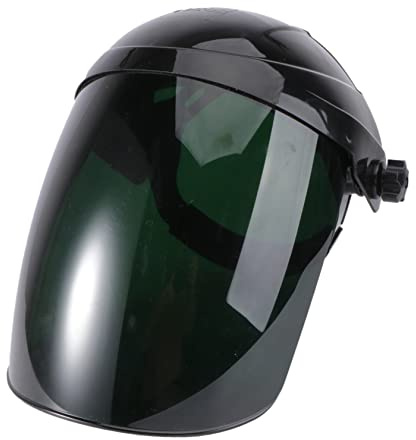 DOITOOL Maschera Da Saldatura Resistente Protezione Viso e Occhi, Casco Protettivo Saldatore Per Alte Temperature, Design Copricapo Facile Da Indossare Per Saldatura Professionale