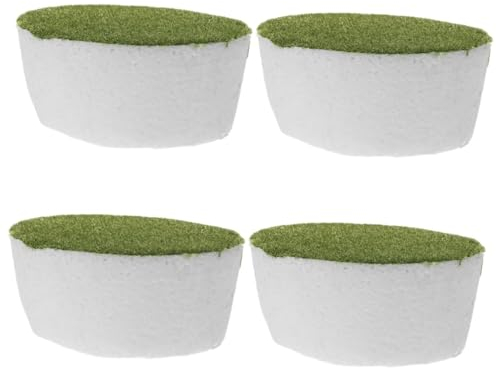 Operitacx 4stücke Floral Foam Für DIY Blumenarrangements Runde Steckschaum-blöcke Für Floristen Und Kreative Dekorationen Für Hochzeiten Geburtstage Und Heimdekoration