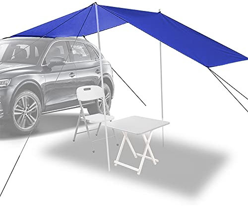 Bil baklucka tält, vattentät bil sido markis tak, fordon markis Overland Camping, för camping, picknick, SUV Minivan Hatchback Camping Outdoor Travel M