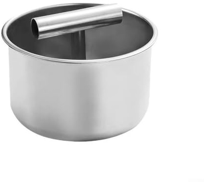 Kitchen Essential Fleischbällchenformer aus Edelstahl mit ergonomischem Griff für gleichmäßige Ergebnisse (6 Löcher)