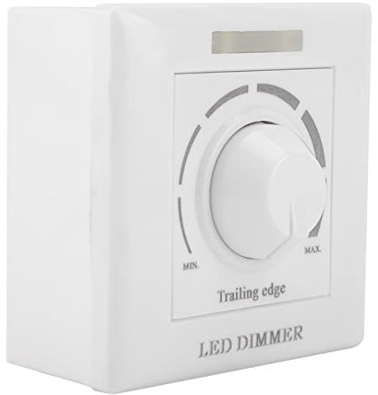ANGGREK Switch Dimmer Light LED Dimmer Remote Remote Controller con Funzione di Ritardo per il Illuminazione di Intrattenimento Commerciale Domestico (220V)