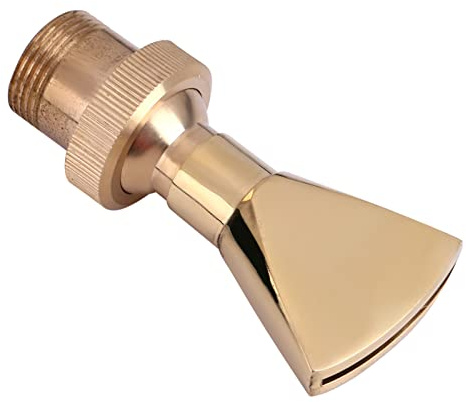 Ugello Forma` di Ventaglio per Fontana in Ottone, 1/2 pollice DN15 e 3/4 pollice DN20, Parchi di Divertimento da Giardino Stagno E Piscina