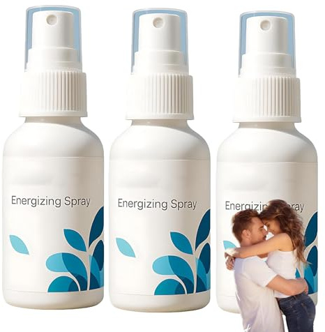 Spray energizzante per uomo, migliora sia la vitalità che la resistenza, libera l'energia interiore, migliora il fascino e le prestazioni maschili (3pcs)