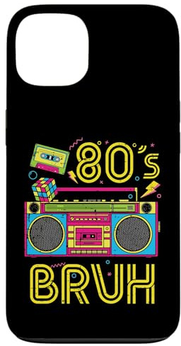 Bruh Boombox Radio stéréo rétro années 80 pour Hommes, Femmes, Enfants Coque pour iPhone 13