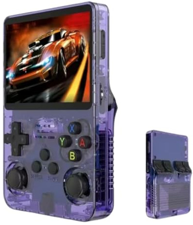 Diese tragbare Handheld-Spielekonsole verfügt über 20.000 integrierte Retro-Spiele, läuft auf einem Open-Source-Linux-System und wird mit einer 64/128 GB TF-Karte, einem 3,5-Zoll-IPS-Display und einem