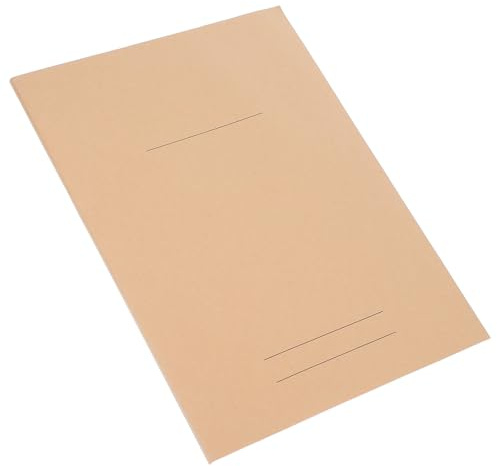 AUTSUPPL Grand livre de comptabilité vierge pour gestion d'inventaire et surveillance financière avec style minimaliste pour usage domestique