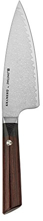 KRAMER by ZWILLING Meiji - Cuchillo de chef alemán afilado de 6 pulgadas, fabricado en una fábrica alemana propiedad de la empresa con acero de fórmula especial perfeccionado durante casi 300 años