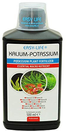 Tratamiento de agua y abono para plantas Easy Life 38 - Varios tipos y tamaños, de 250 ml a 5 litros - Profito, Carbo, Kalium, AlgExit, BlueExit, Voogle UVM.