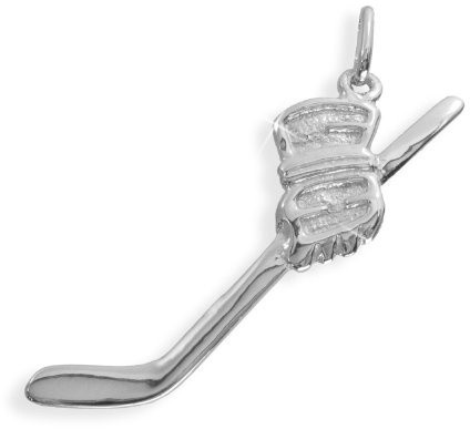 Eishockey Anhänger Sterling Silber 925 (Art.207085)