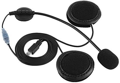 Fydun Auriculares Bluetooth Casco de la Motocicleta Intercom Sports Auriculares Bluetooth Auriculares Micrófono para V8