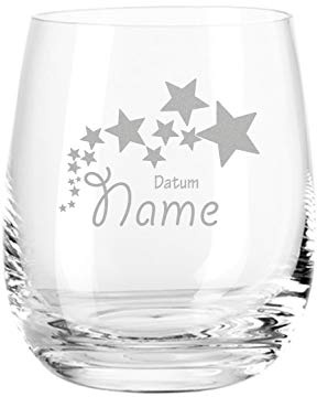 GRAVURZEILE Leonardo Tivoli - Sterne personalisiert - Teelicht Geschenke für Mama als Muttertagsgeschenk - Lustige Geschenke für Frauen auch als Geburtstagsgeschenk für Frauen