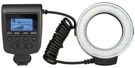 Digital Nc Macro LED Ring Light/Flash (Includes Adapter Ring) Compatible with Sony Cyber-Shot DSC-RX10 II