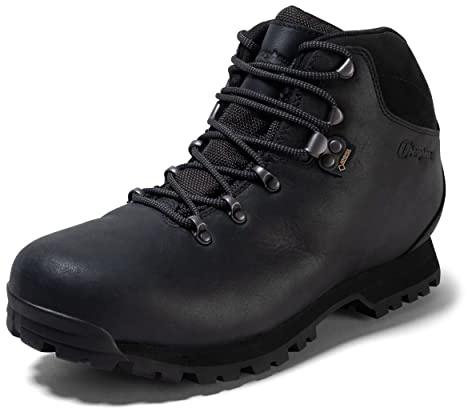 Berghaus Hillwalker Ii Gore-tex vattentäta vandringskängor för män | hållbara | bekväma skor vandringskängor, Svart, 42.5 EU
