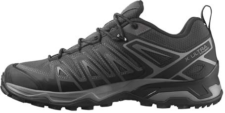 Salomon X Ultra Pioneer Climasalomon Waterproof Hiking Shoes for Men, Zapatillas para Carreras de montaña Hombre, Phantom Black Quiet Shade, 42 2/3 EU
