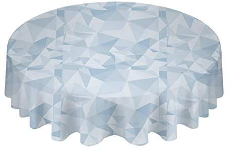 Tischtuch 152cm Abstraktes Geometrisches Muster Nordeuropas Wachstuchtischdecke Wetterfeste Wachstischdecke Abwaschbar Wachstuch Für Abendessen Garten Picknick
