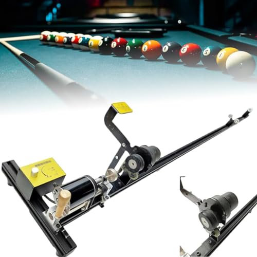 HLGKBY Billard-Queue-Reparaturmaschine, Reparaturwerkzeug für Snooker-Queue-Spitzenklemmen, zum Reparieren von Billard-Queue-Spitzenklemmen, zum Wechseln des Kupferreifens, zum Glätten des Schlägers