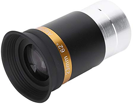 Rankomu Vollbeschichtetes Okular voll beschichtetes High-Definition-Weitwinkel-62-Grad-Objektiv, asphärisches Okular für 3,2 cm Astronomie-Teleskop, präzises optisches Design, verbessertes Seherlebnis