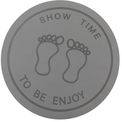 Matte zum Springseil, stoßdämpfend, schalldämmend, 60 x 60 cm, Fitness für den Innenbereich, verdickt, rutschfest, Aerobic, leise, matt, Übungsmatte: E