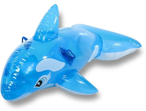 Aufblasbare Tiere, QIANAI Aufblasbare Blauwal, Aufblasbare Blauwal-Montierung, Delfin Aufblasbar, 152x114cm