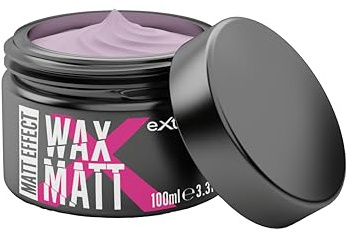 WAX MATT Cera Capelli Uomo a Forte Tenuta - Cera Opaca per Uomo e Donna - Fissaggio a Lunga Durata, Non Appiccica, Ideale per Look Naturali e Definiti - Facile Applicazione e Profumo Gradevole.