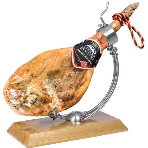 El sabor superior de España en tu mesa: Jamón serrano Reserva Campeado 50% Duroc Quejara - 7-7,5 Kg de auténtico umami