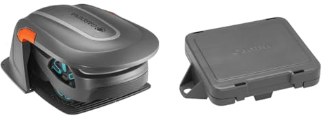 Gardena Original Garage für Mähroboter: Garage für Rasenmäher & Winterschutzbox für Kabel: Aufbewahrungsbox