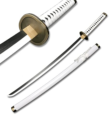 Uvency Bamboo Anime Swords Cosplay Roronoa Zoro Sword, Wado Ichimonji, Shusui, Kitetsu, Yubashiri Anime Original Texture, for One Piece Role-Playing and Collection