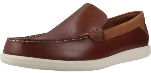Clarks Homme Bratton Loafer Mocassins, Navy, 45 EU