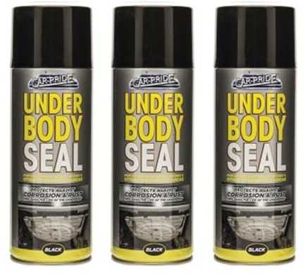 YSAMAX Underbody Seal Spray, Long-Lasting, Resilient Layer, Easy And Direct Application, Resist To Corrosion And Rust, Multiple Uses, 400ML (3PCS)