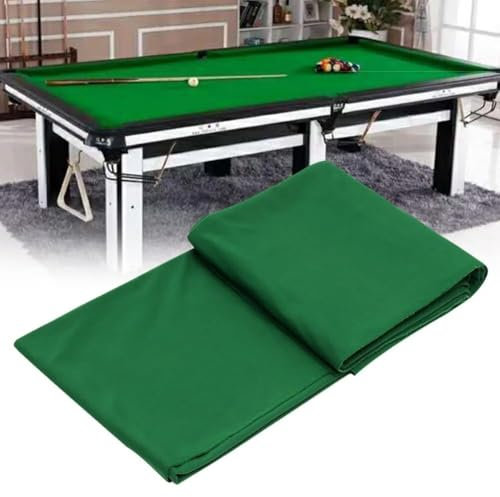 Billard Zubehör Poolbillard Tuch Billiardteppich 7ft 8ft 9ft SnookertischTuch Geringer Schleifwiderstand Billardtisch Filztuch Kein Pilling BillardtischBezug Snookertuch Billardtisch Reparaturset(9FT)