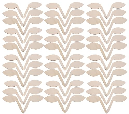 JOINPAYA 80 Etichette per Piante in Legno Resistenti alle Intemperie Mini Cartelli per Piante Grasse e Succulente da Giardino per Identificazione e Decorazione di Vasi e Fioriere Outdoor