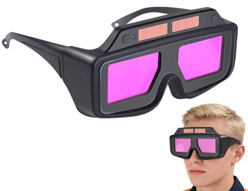 Automatiskt mörkande svetsglasögon Repsäker UV-skydd med inställbart
