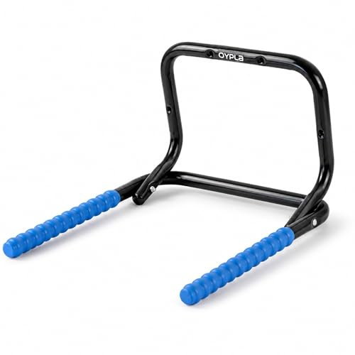 Oypla Wall Mounted Folding Bike Bicycle Rack Storage Holder Hanger