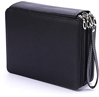 TuToy 184 Slots Pencil Case Große Kapazität Pen Bag Organizer Faltbare Farbige Aufbewahrung - Lila