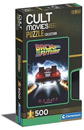 Clementoni - 35110 - Cult Movies Puzzle - Back To The Future - Jigsaw Puzzle 500 Pieces, Made In Italy, Jigsaw Puzzle For Adults