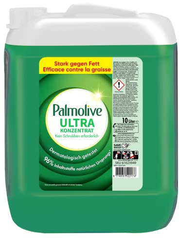 Palmolive Geschirrspülmittel Kraftvoll 10L - Spülmittel mit hoher Fettlösekraft
