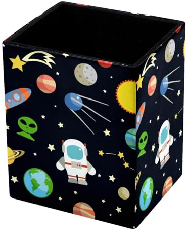 Stiftebecher, Stiftehalter, Stifthalter, Schreibtisch-Organizer, Stifthalter, Ständer für Schreibtisch, Organisation, Raum, Astronomie, dekoratives Muster