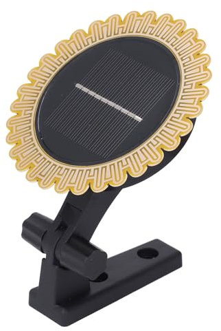 TOPINCN Intelligenter Regenlichtsensor, Digitaler Regenmesser, Solarbetrieben, Wasserdicht, Echtzeitüberwachung für mit