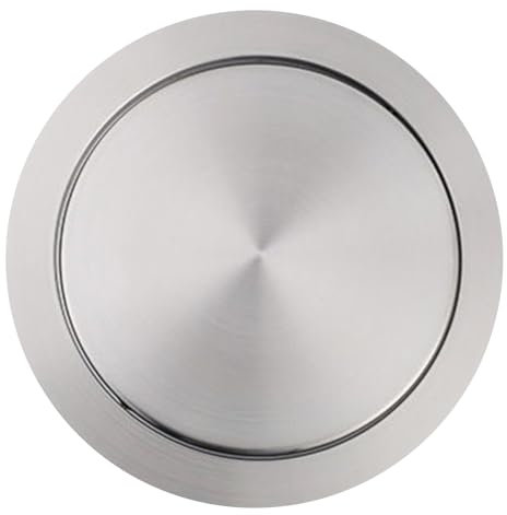 GZKDKZB Poubelle en Acier Inoxydable pour armoires de Cuisine, Poubelle encastrée cachée et écologique avec Couvercle, Corbeille à Papier intégrée au comptoir, Grande A