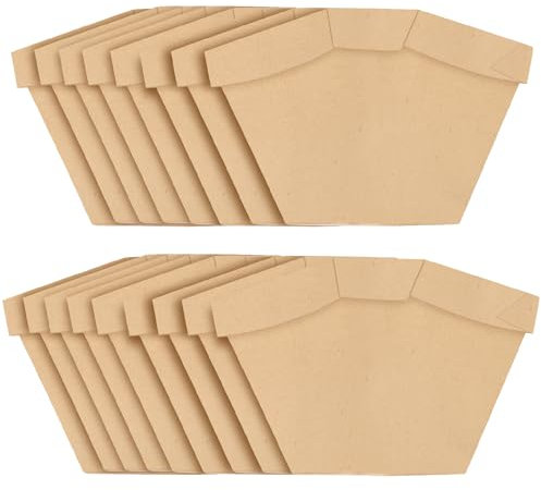 15 Pack Type BP Vacuum Bags for Hoover C2401 Shoulder Vac Pro Commercial Backpack Vacuum, Replacement Paper Bags Fits 401000BP 1KE2103000