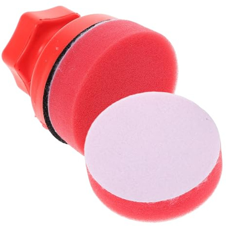 Garneck Esponjas Manuales para Cera de Coche Pulidor Multifuncional para Detallado y Limpieza de Neumáticos Almohadillas Duraderas para Pulir y Aplicar Cera Vehículos
