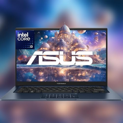 ASUS VivoBook Laptop | Processore Intel 6 Core di 13a generazione fino a 4,5 GHz (Beat i7-1195G7) | 16 GB di RAM | SSD PCIe da 512 GB | Display FHD da 14 pollici | Bluetooth | HDMI | Sottile e leggero