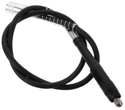 Toddmomy Flexible Shaft Extension for Electric Drill Rotary Tool Shaft Adapter Attachment with Smooth Rotation Multi-angle Drill Extension Cord for Precise Drilling and Complex Projects