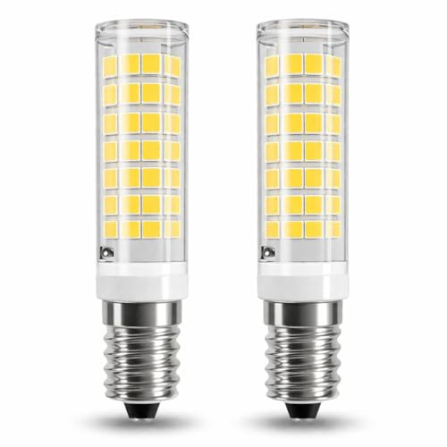HARRFUNN E14 9W Cooker Hood Led Light, 700 Lumens, SES Screw in, Warm White, Daylight White, Cool White, 60W Replacement, for Extractor Fan, Wall Lighting, Lamps, Kitchen (Dayight White 4000K)