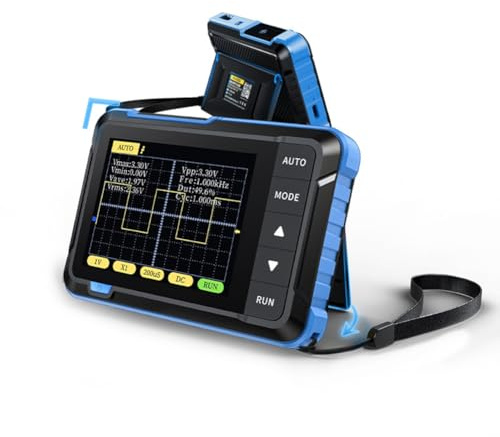 Kaknozix Oscilloscope Oscilloscope Portable Mini Oscilloscope Numérique Outil de Réparation Électronique DIY